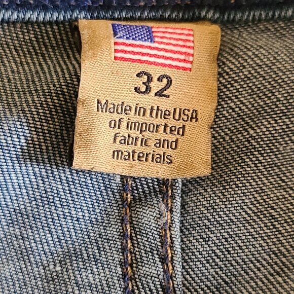 True Religion Extra Long Zipper Shorts - Picture 3 of 6